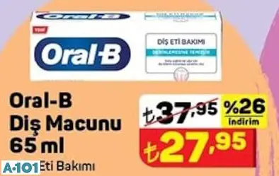 ORAL-B DİŞ MACUNU ORAL-B DİŞ MACUNU